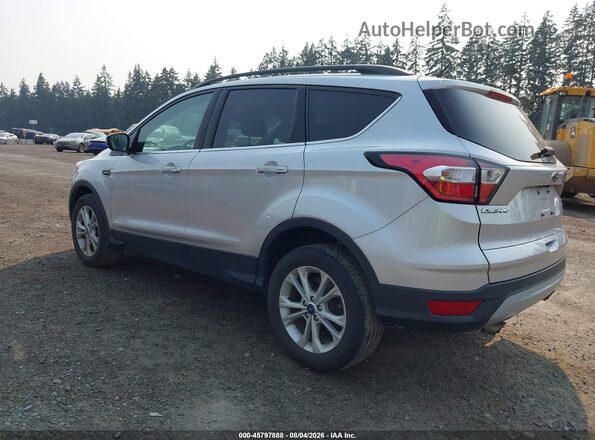 1FMCU9GD5JUD08625 2018 FORD ESCAPE Silver Trasero izquierdo