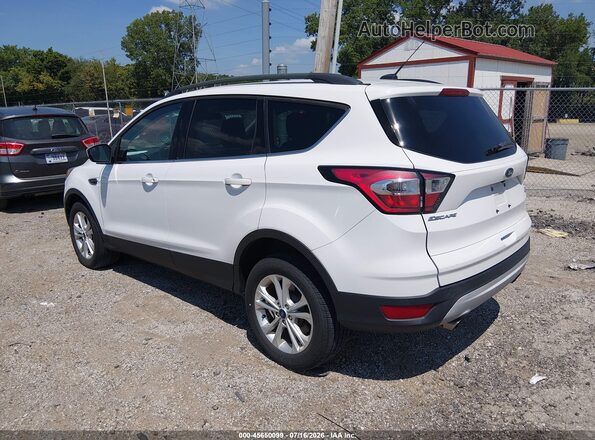1FMCU9GD5JUD08821 2018 FORD ESCAPE White Trasero izquierdo
