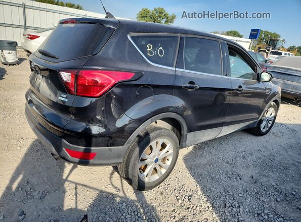 1FMCU9GD5KUA19343 2019 FORD ESCAPE Black Tył prawy