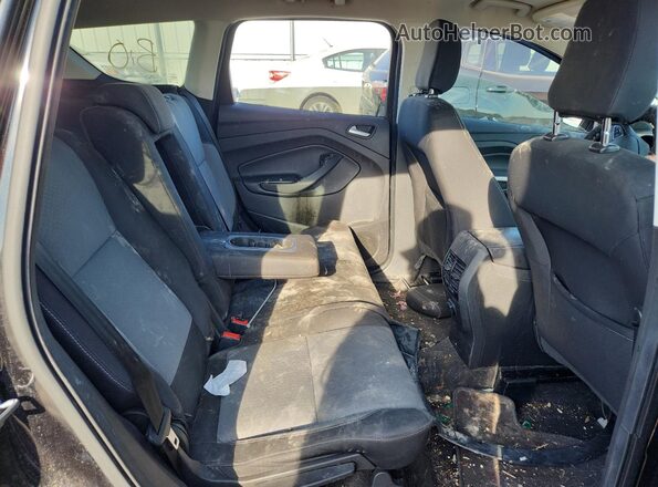 1FMCU9GD5KUA19343 2019 FORD ESCAPE Black Widok wnętrza z tyłu