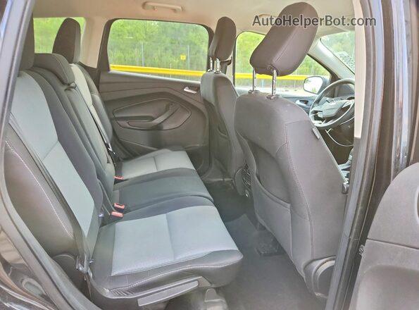 1FMCU9GD5KUA61575 2019 FORD ESCAPE Black Widok wnętrza z tyłu