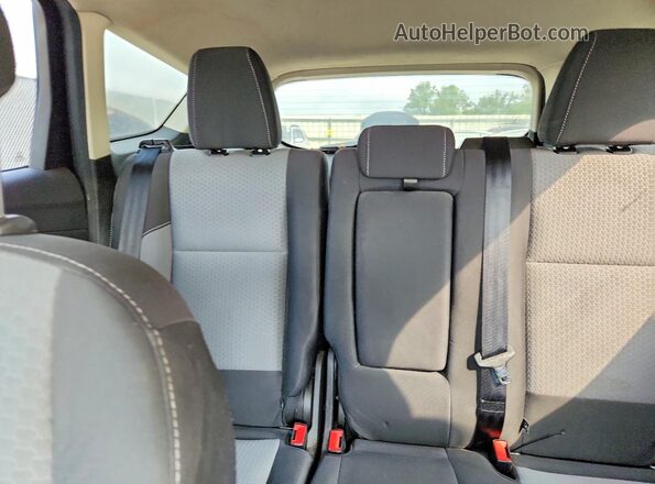 1FMCU9GD5KUA61575 2019 FORD ESCAPE Black Widok tylnych siedzeń