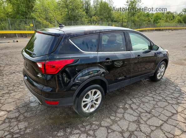 1FMCU9GD5KUA61575 2019 FORD ESCAPE Black Tył prawy
