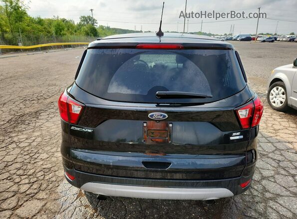1FMCU9GD5KUA61575 2019 FORD ESCAPE Black Widok z tyłu