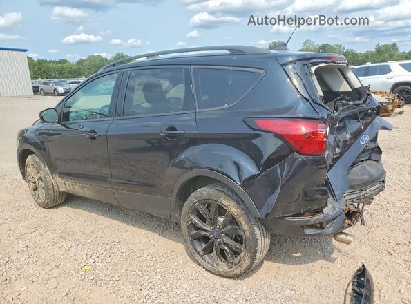 1FMCU9GD5KUB98354 2019 FORD ESCAPE Черный Задняя левая четверть