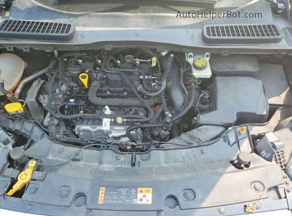 1FMCU9GD5KUB98354 2019 FORD ESCAPE Черный Вид подкапотного пространства