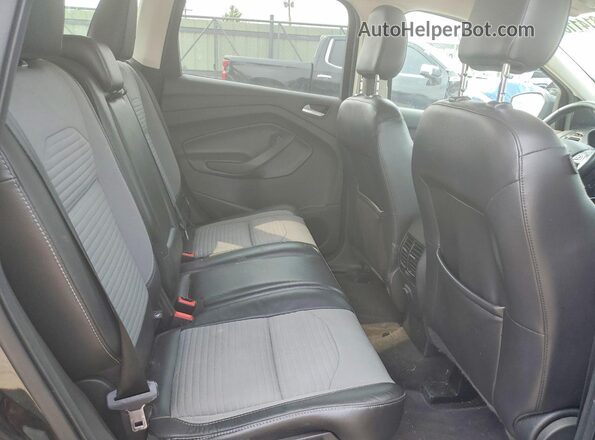 1FMCU9GD5KUB98354 2019 FORD ESCAPE Черный Вид задней части салона