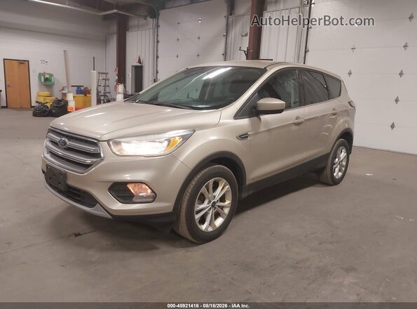 1FMCU9GD6HUA30196 2017 FORD ESCAPE Beige Przód lewy
