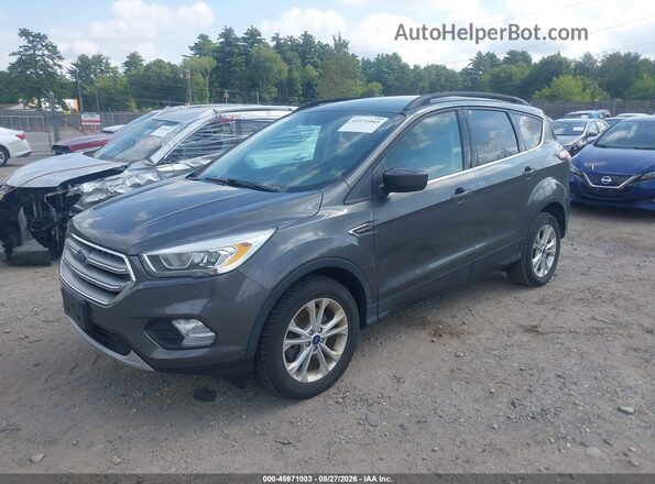 1FMCU9GD6HUA73713 2017 FORD ESCAPE Серый Передняя левая четверть