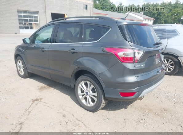1FMCU9GD6HUA73713 2017 FORD ESCAPE Серый Задняя левая четверть