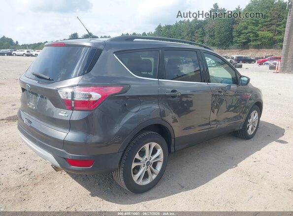 1FMCU9GD6HUA73713 2017 FORD ESCAPE Серый Задняя правая четверть