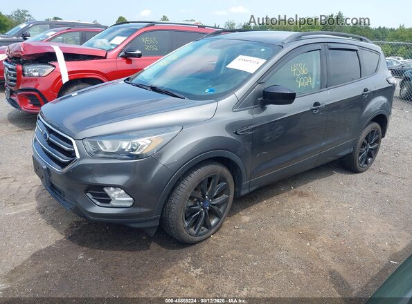 1FMCU9GD6HUB86447 2017 FORD ESCAPE Gray Front left