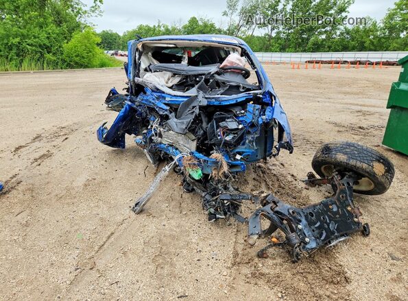 1FMCU9GD6HUC00136 2017 FORD ESCAPE Blue Vista frontal