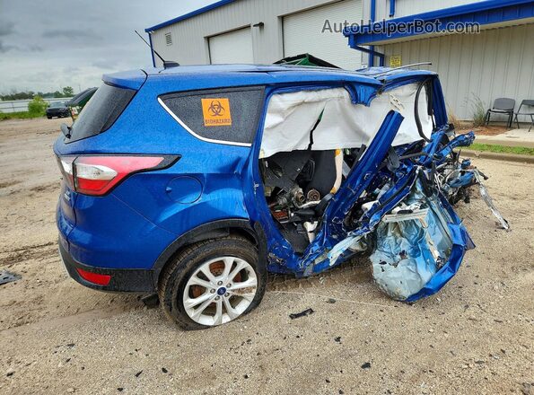 1FMCU9GD6HUC00136 2017 FORD ESCAPE Blue Trasero derecho
