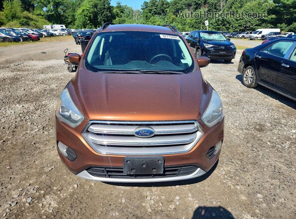 1FMCU9GD6HUC03831 2017 FORD ESCAPE Orange წინა ხედი