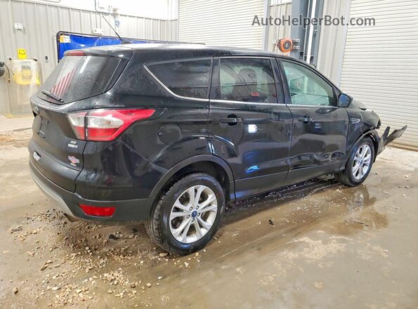 1FMCU9GD6HUC71188 2017 FORD ESCAPE Black Задня права чверть