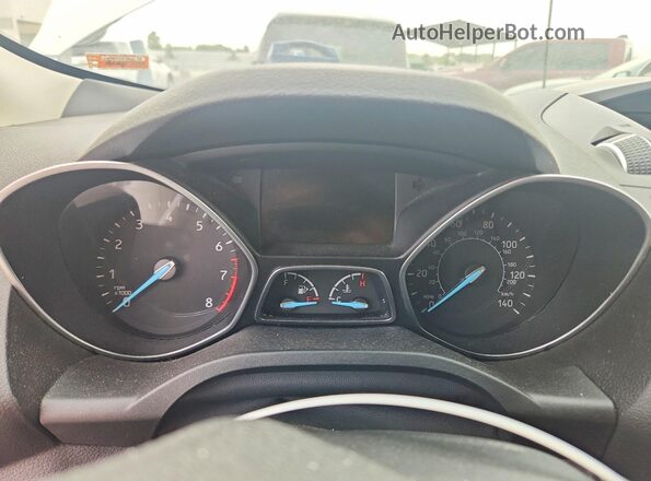 1FMCU9GD6HUD33477 2017 FORD ESCAPE White Vista del cuadro de instrumentos