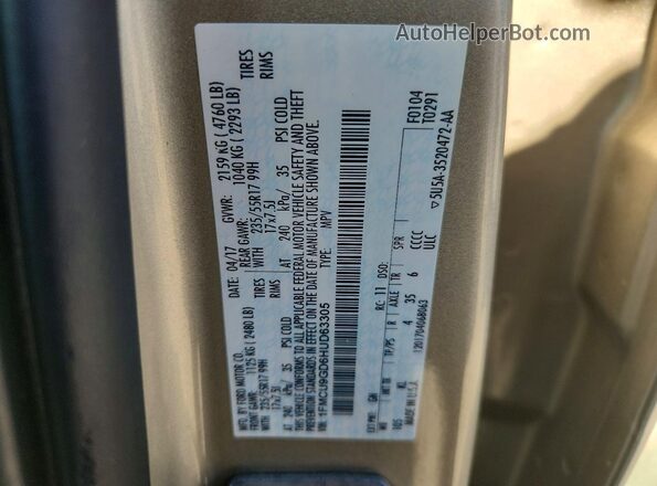 1FMCU9GD6HUD63305 2017 FORD ESCAPE Gold Շարժիչի բաժամունքի տեսք