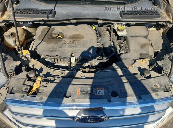 1FMCU9GD6HUD63305 2017 FORD ESCAPE Gold Սալոնի հետևի տեսք