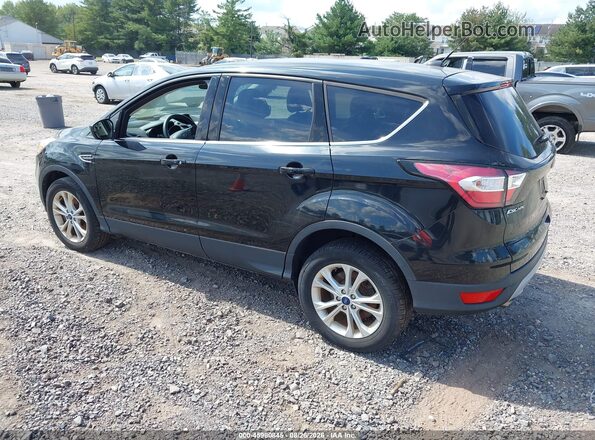 1FMCU9GD6HUD63482 2017 FORD ESCAPE Black Rear left