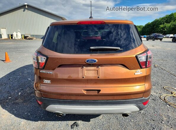 1FMCU9GD6HUD78550 2017 FORD ESCAPE Orange Widok z tyłu