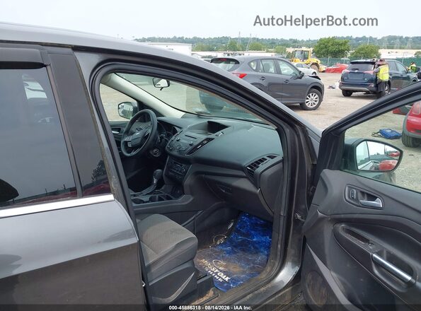 1FMCU9GD6HUD94151 2017 FORD ESCAPE Gray Вид салону спереду
