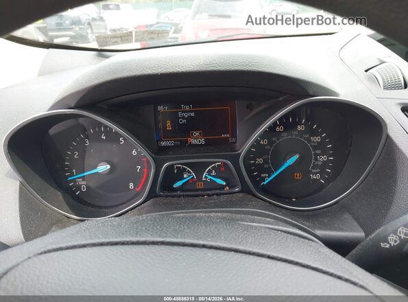 1FMCU9GD6HUD94151 2017 FORD ESCAPE Gray Вид задніх сидінь