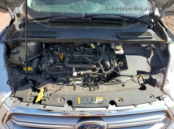 1FMCU9GD6HUE49777 2017 FORD ESCAPE Серебряный Вид подкапотного пространства