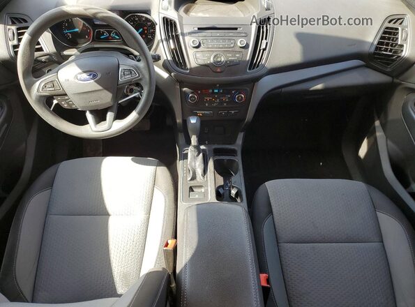 1FMCU9GD6HUE49777 2017 FORD ESCAPE Серебряный Вид панели приборов