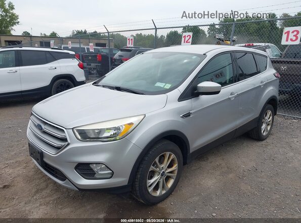 1FMCU9GD6HUE51061 2017 FORD ESCAPE Silver Przód lewy