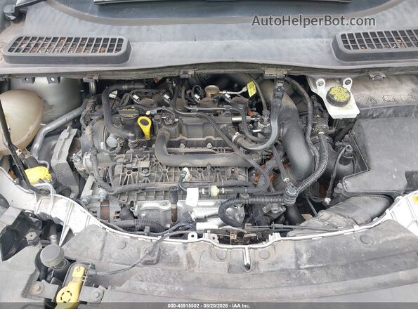 1FMCU9GD6HUE51061 2017 FORD ESCAPE Silver Widok z tyłu