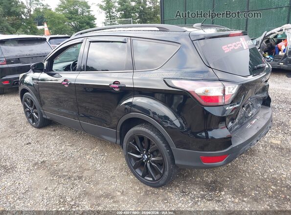 1FMCU9GD6HUE89180 2017 FORD ESCAPE Black Tył lewy