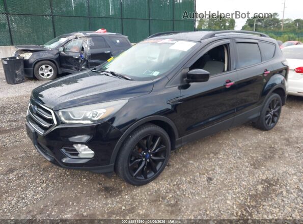 1FMCU9GD6HUE89180 2017 FORD ESCAPE Black Przód lewy