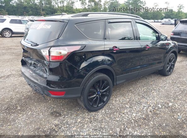 1FMCU9GD6HUE89180 2017 FORD ESCAPE Black Tył prawy