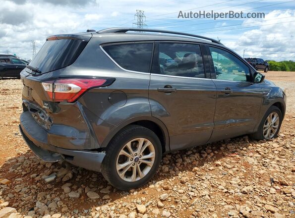 1FMCU9GD6JUA17776 2018 FORD ESCAPE Gray Rear right