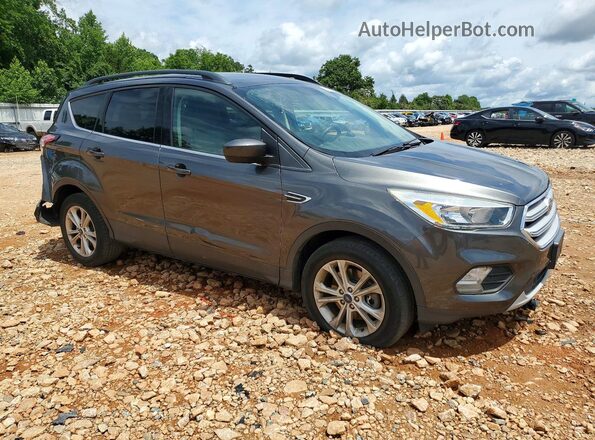 1FMCU9GD6JUA17776 2018 FORD ESCAPE Gray Front right