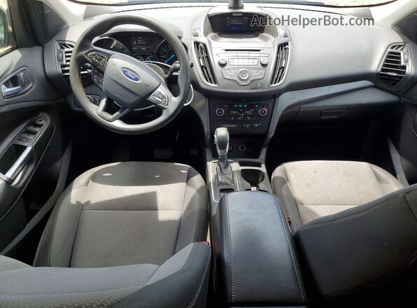 1FMCU9GD6JUA17776 2018 FORD ESCAPE Gray Dashboard view