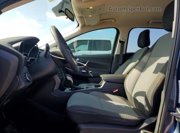 1FMCU9GD6JUA99296 2018 FORD ESCAPE Blue Вид салону спереду