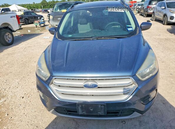 1FMCU9GD6JUA99296 2018 FORD ESCAPE Blue Вид спереду