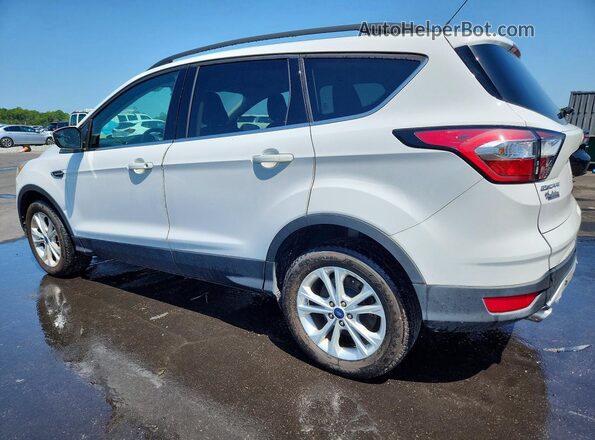 1FMCU9GD6JUB19711 2018 FORD ESCAPE White Rear left
