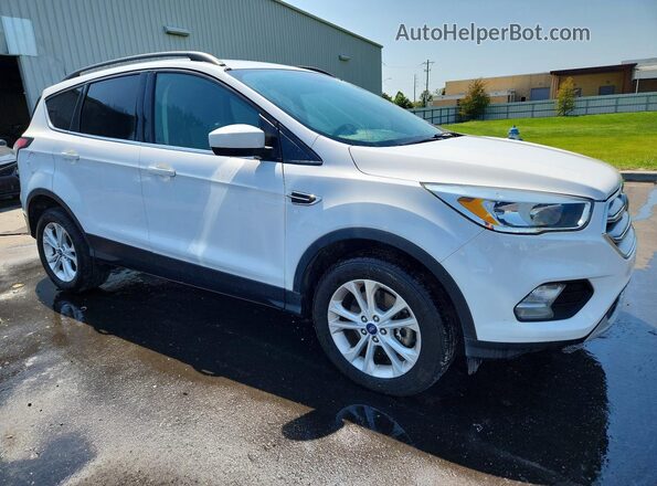 1FMCU9GD6JUB19711 2018 FORD ESCAPE White Front right