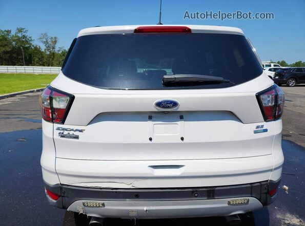1FMCU9GD6JUB19711 2018 FORD ESCAPE White Rear view