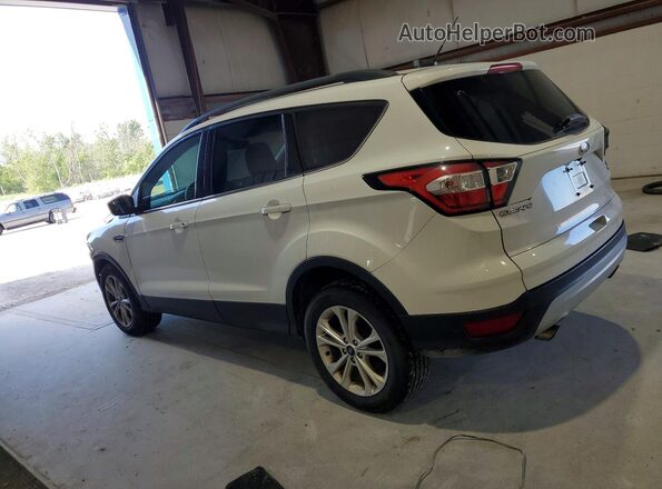 1FMCU9GD6JUB45323 2018 FORD ESCAPE White Trasero izquierdo