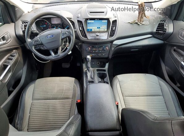 1FMCU9GD6JUB65930 2018 FORD ESCAPE Gray Вид панелі приладів
