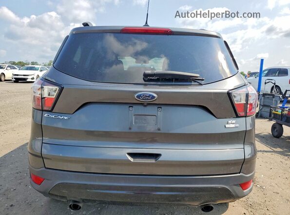 1FMCU9GD6JUB65930 2018 FORD ESCAPE Gray Вид ззаду