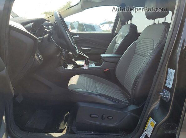 1FMCU9GD6JUB65930 2018 FORD ESCAPE Gray Вид салону спереду