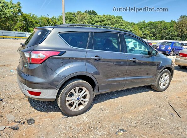1FMCU9GD6JUB75468 2018 FORD ESCAPE Charcoal Trasero derecho