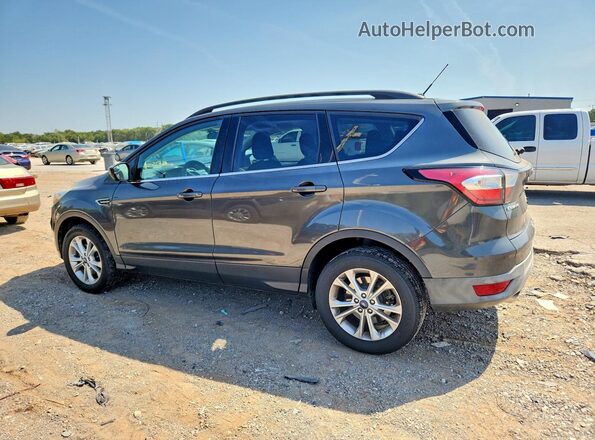 1FMCU9GD6JUB75468 2018 FORD ESCAPE Charcoal Trasero izquierdo