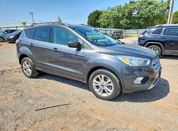 1FMCU9GD6JUB75468 2018 FORD ESCAPE Charcoal Delantero derecho
