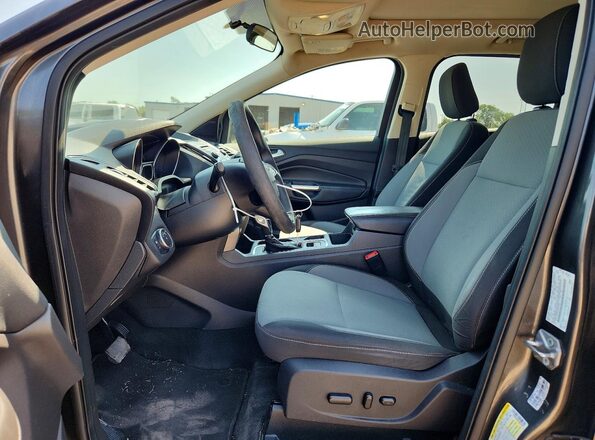 1FMCU9GD6JUB75468 2018 FORD ESCAPE Charcoal Vista interior delantera